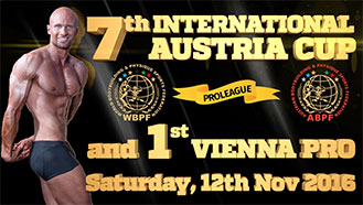 7th Int. Austria Cup & 1st Vienna Pro. - 2016